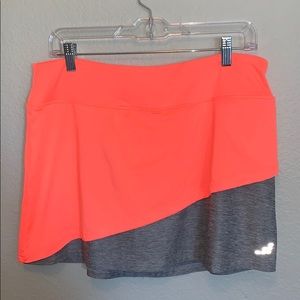 Tennis skirts with matching tank top.